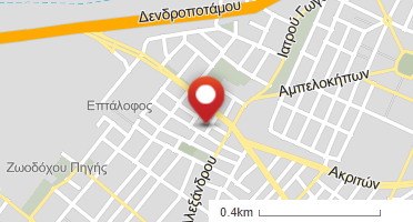 Location of business on map