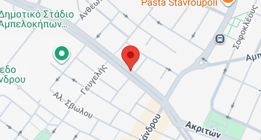Location of business on map