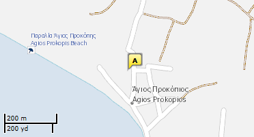 Location of business on map