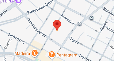 Location of business on map