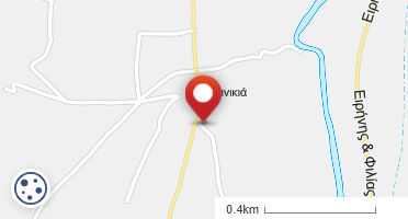 Location of business on map