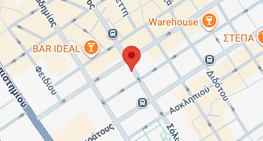 Location of business on map
