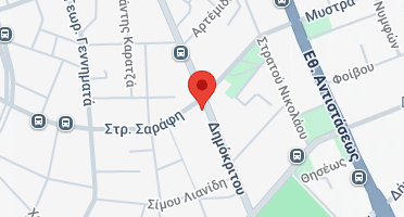 Location of business on map