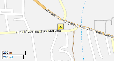 Location of business on map