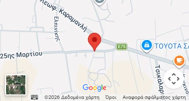 Location of business on map