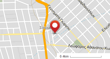 Location of business on map