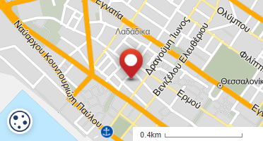 Location of business on map