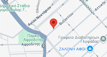 Location of business on map