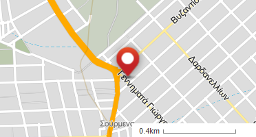 Location of business on map