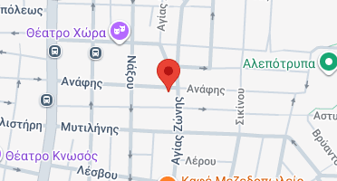 Location of business on map