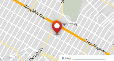 Location of business on map