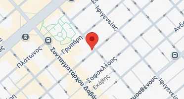 Location of business on map