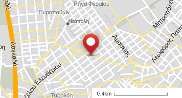 Location of business on map