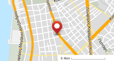 Location of business on map