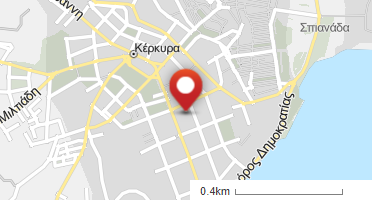 Location of business on map