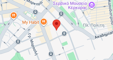 Location of business on map