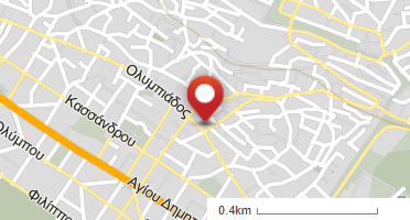 Location of business on map