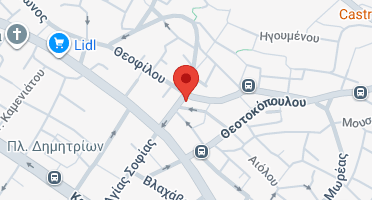 Location of business on map