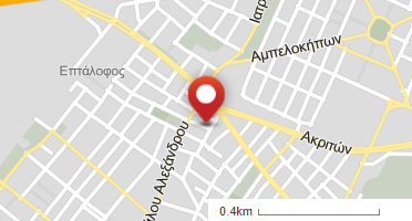 Location of business on map