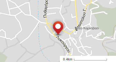 Χάρτης και σημείο της επιχείρησης