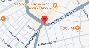 Location of business on map