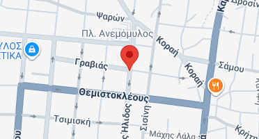 Location of business on map
