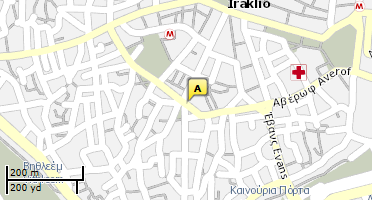 Location of business on map