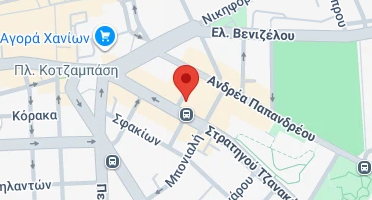 Χάρτης και σημείο της επιχείρησης