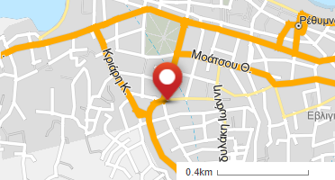 Location of business on map