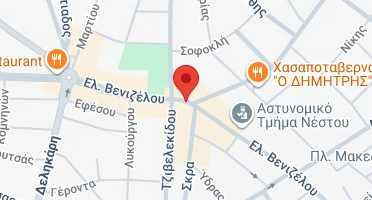 Location of business on map