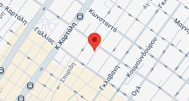 Location of business on map