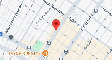 Location of business on map