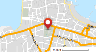Location of business on map