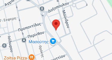 Location of business on map