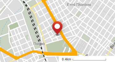 Location of business on map