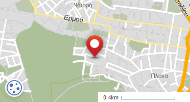 Location of business on map