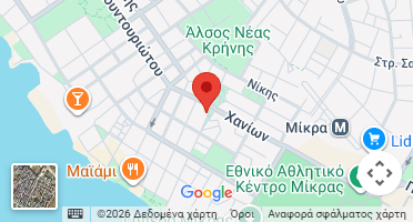 Location of business on map