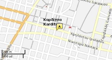 Χάρτης και σημείο της επιχείρησης
