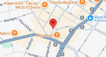 Χάρτης και σημείο της επιχείρησης