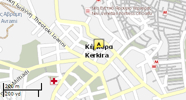 Location of business on map