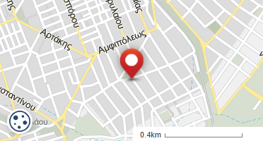 Location of business on map