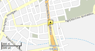 Location of business on map