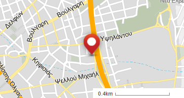 Location of business on map