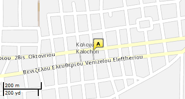 Χάρτης και σημείο της επιχείρησης