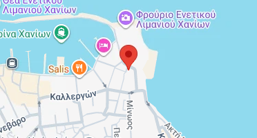 Location of business on map