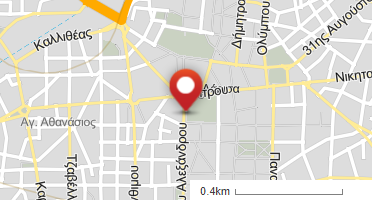 Location of business on map