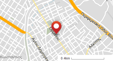 Location of business on map