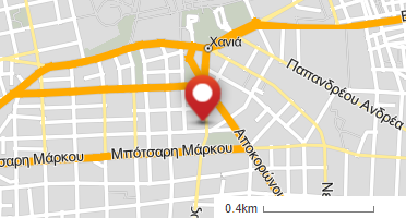 Location of business on map