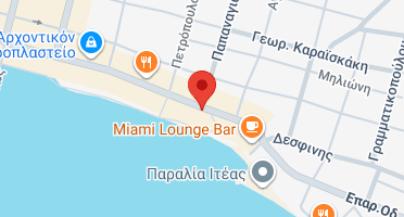 Location of business on map