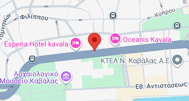Location of business on map